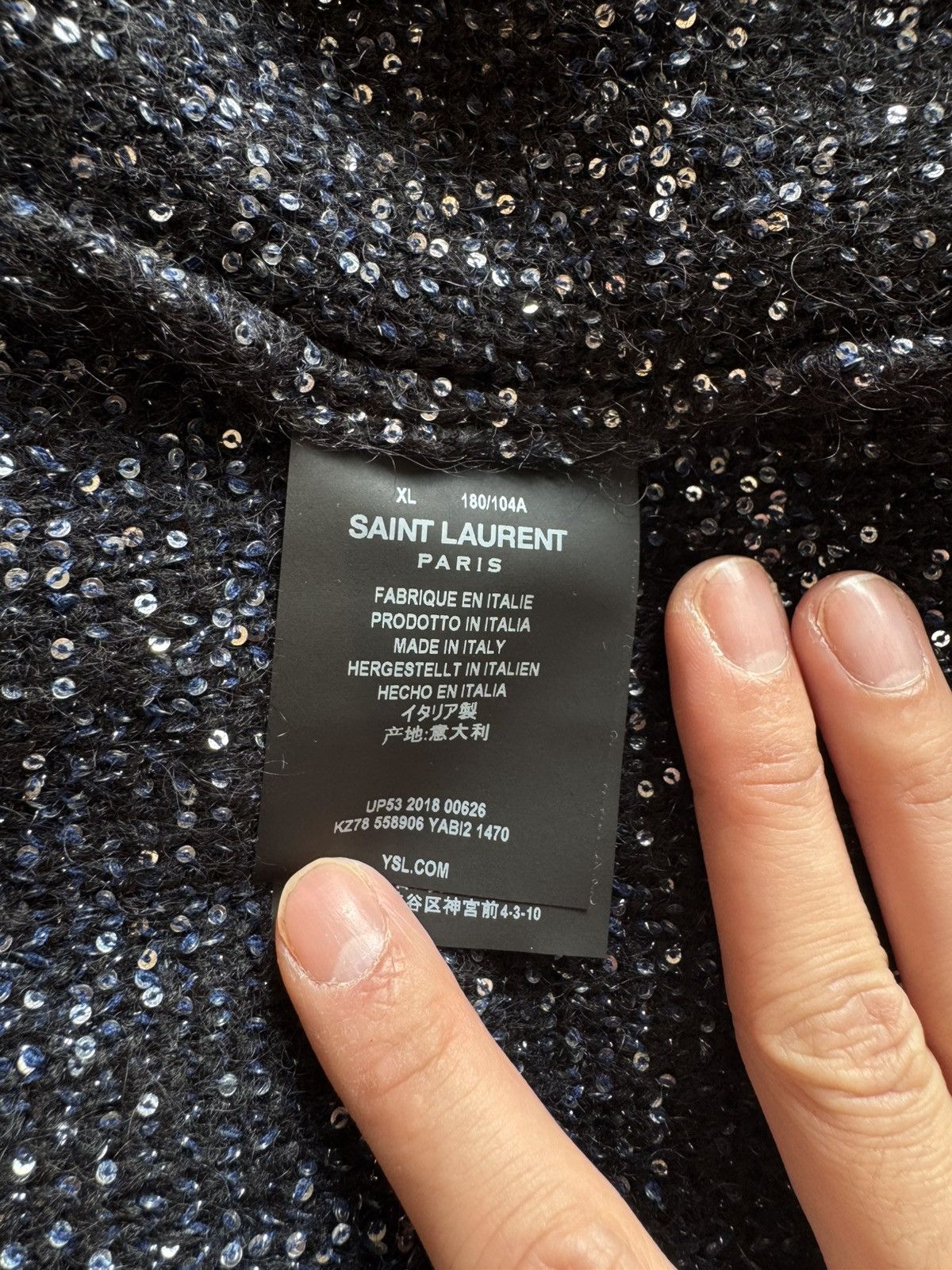Saint Laurent Paris Saint Lauren Paris Baja Boomerang Lightning Jacket Size US XL / EU 56 / 4 - 4 Thumbnail