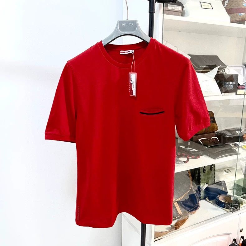 Prada Prada Men's Short Sleeve T-Shirt - dmc Size US XL / EU 56 / 4 - 1 Thumbnail