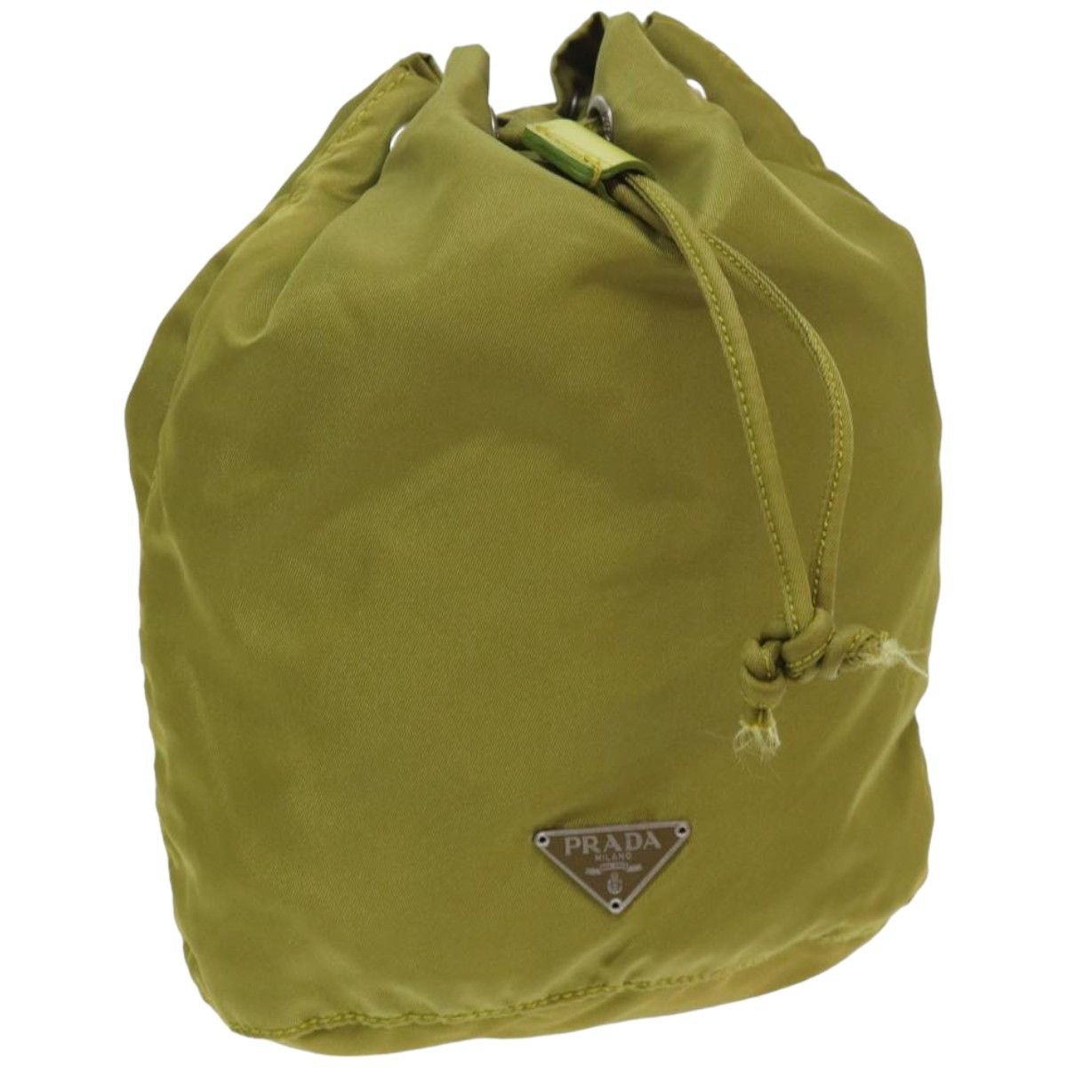 Prada Prada Drawstring Wristlet Bucket Bag Tessuto Size ONE SIZE - 1 Thumbnail