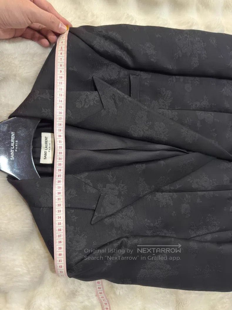 Saint Laurent Paris Saint Laurent Paris Dark Pattern Floral Suit Size US M / EU 48-50 / 2 - 7 Thumbnail