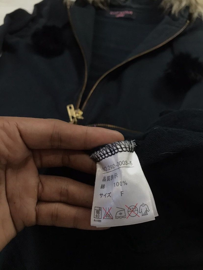 Japanese Brand Liz Lisa LGB If Six Was Nine Style Faux Fur Zip Hoodie Size US XS / EU 42 / 0 - 7 Thumbnail