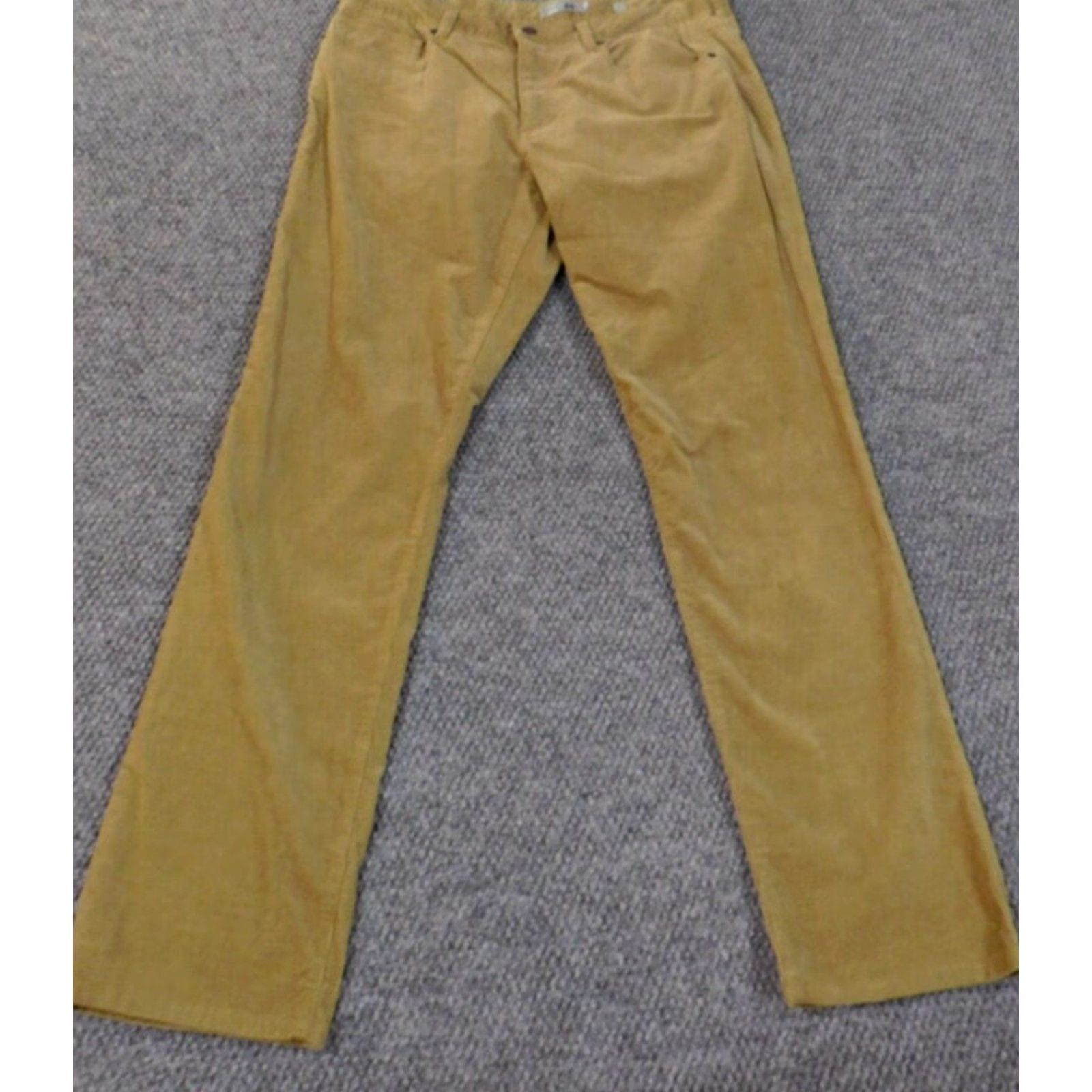 Vince vince pants Mens 34x32 Corduroy Brown Straight Classic Modern City Italy Pants Regular 34 Brown Cotton Corduroy Straight Chino City Mens Size US 34 / EU 50 - 2 Thumbnail