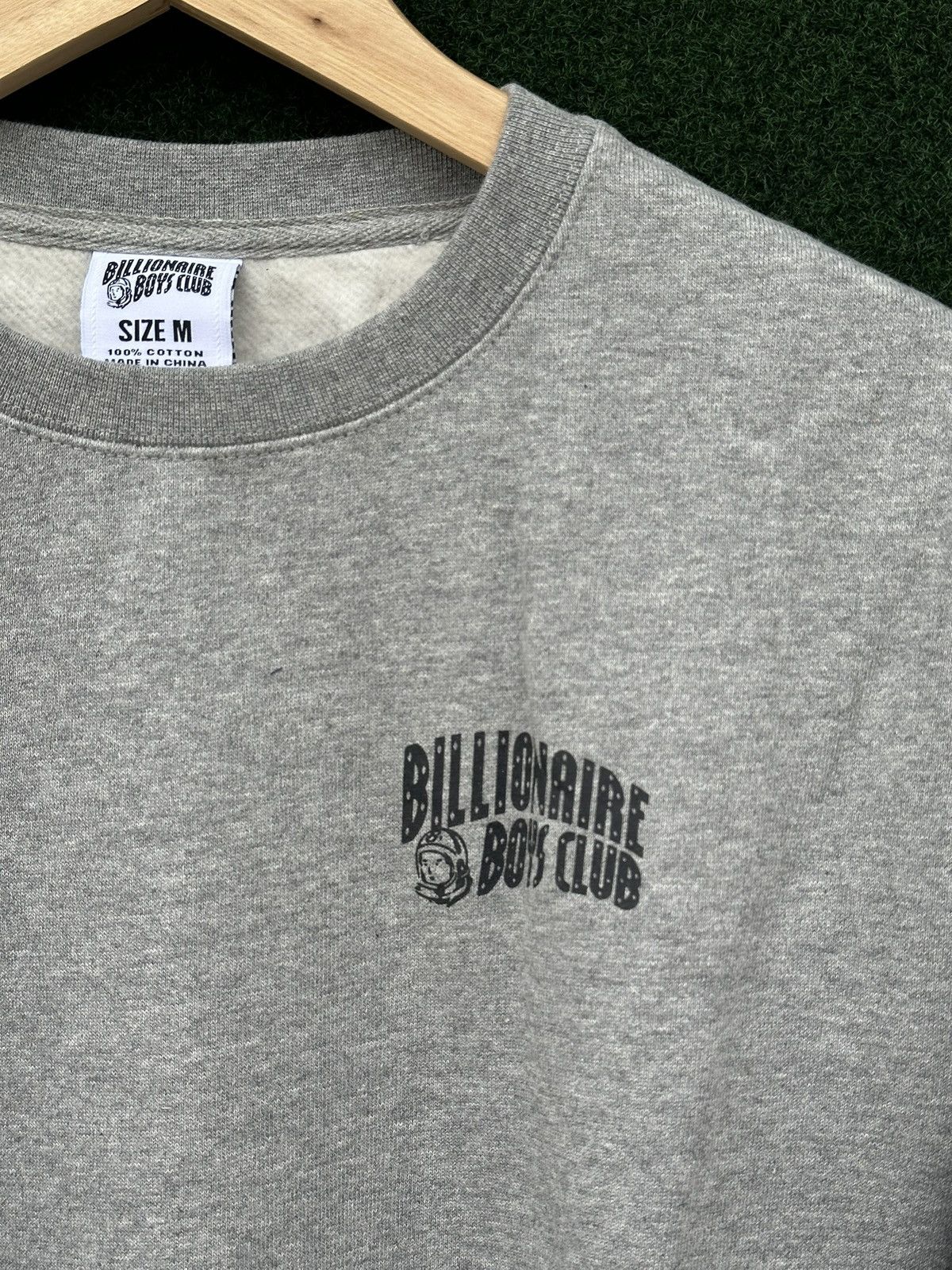 Billionaire Boys Club Billionaire Boys Club Crewneck Sweatshirt Grey Color Size US M / EU 48-50 / 2 - 2 Thumbnail