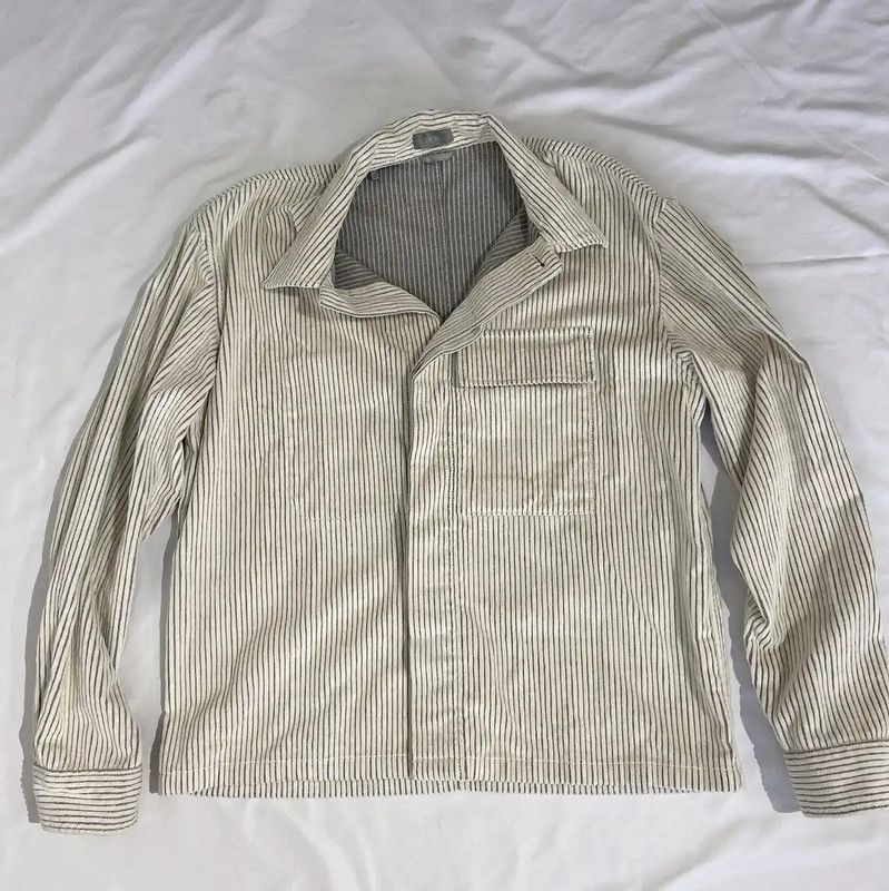 Dior Dior Cream Striped Cardigan for Men 0089 Size US XL / EU 56 / 4 - 1 Thumbnail