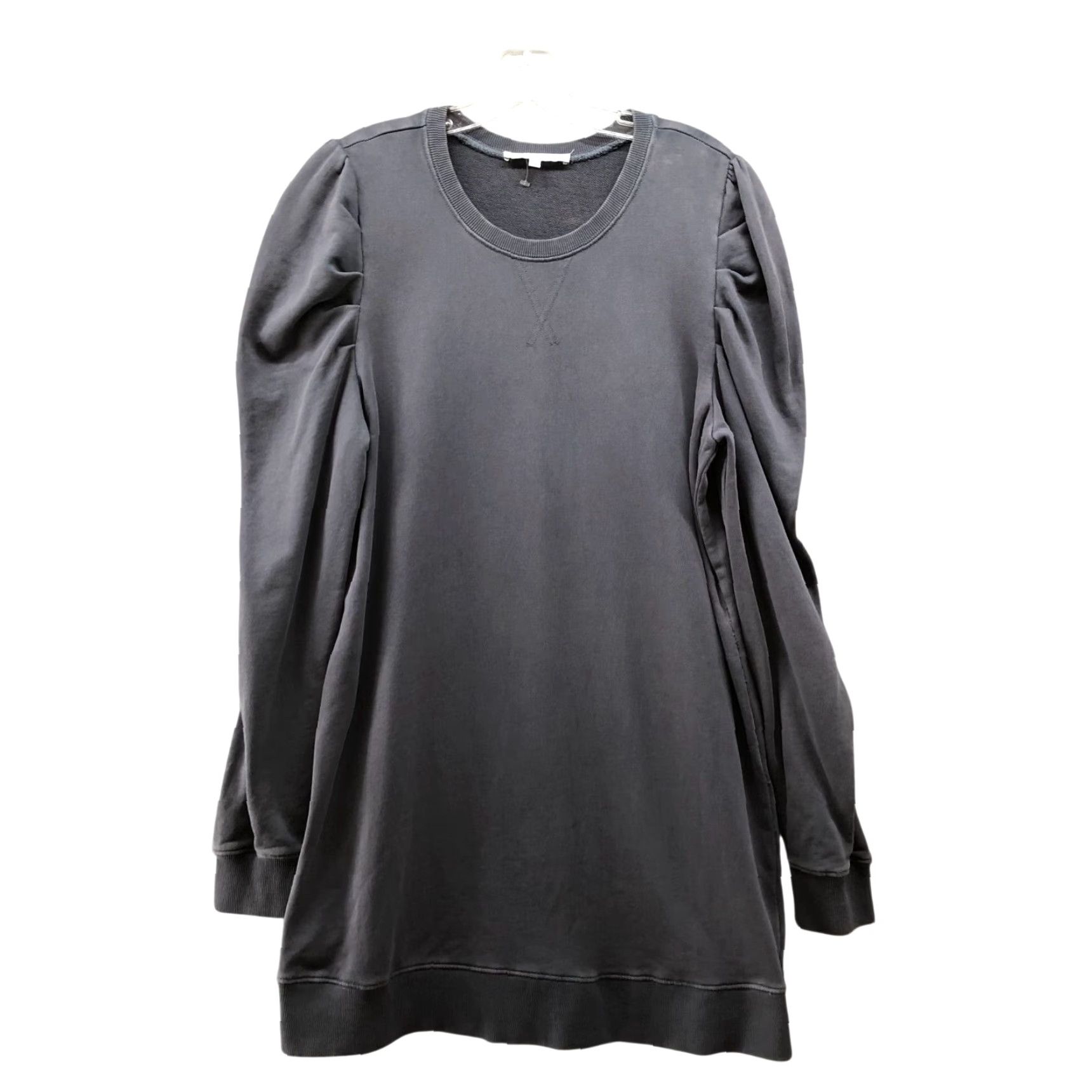 Rebecca Minkoff Rebecca Minkoff Janine Puff Sleeve Sweatshirt Dress Womens M Gray Crewneck Shirt Dress Puff Sleeve Sweater Dress - Mens? Size M / US 6-8 / IT 42-44 - 2 Thumbnail