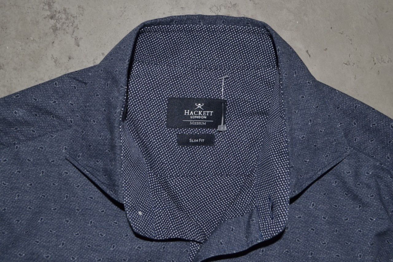 Hackett Hackett Shirt Long Sleeve Slim Fit Size Medium Size US M / EU 48-50 / 2 - 8 Thumbnail
