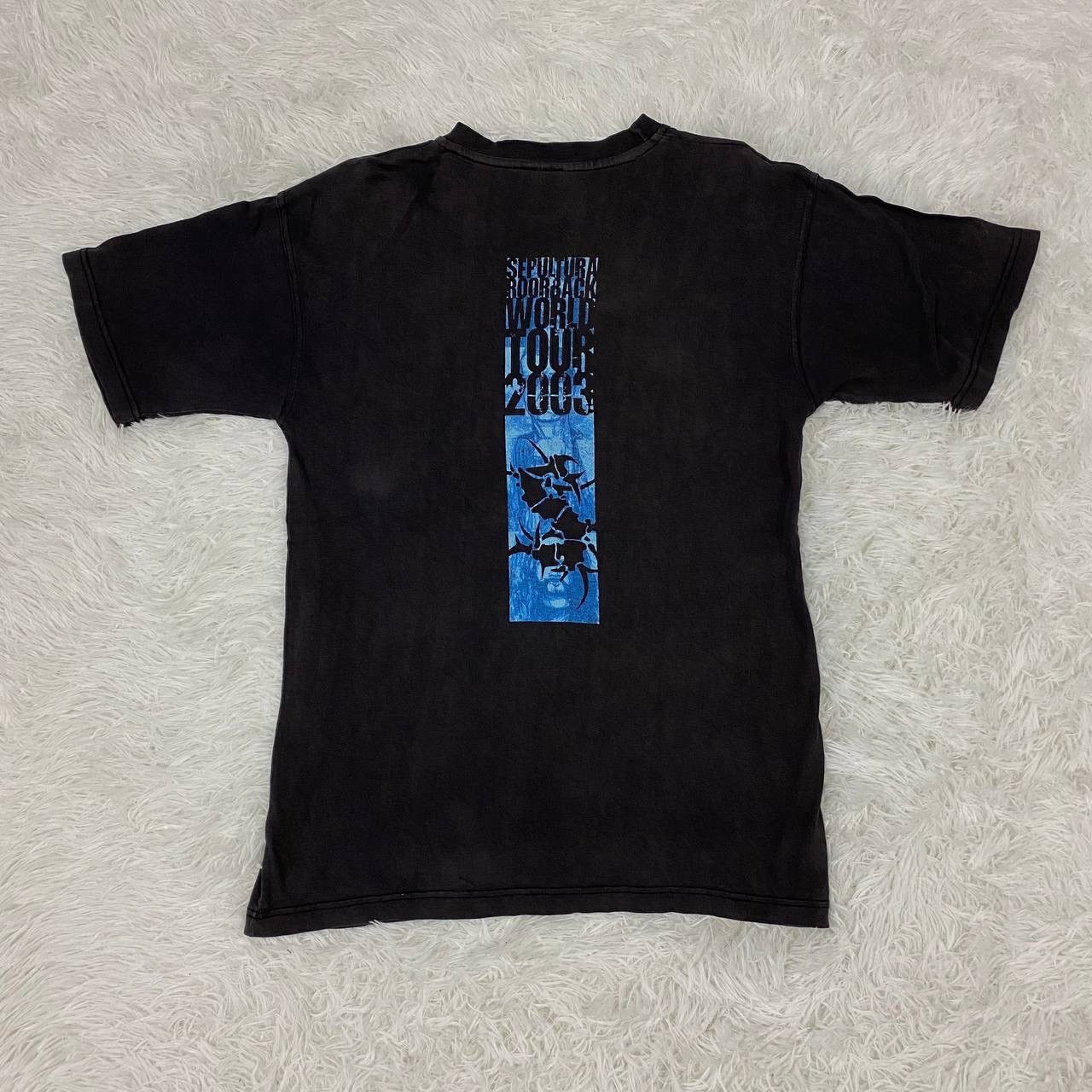 Band Tees Distressed vintage Y2K band sepultura metal Size US M / EU 48-50 / 2 - 2 Thumbnail