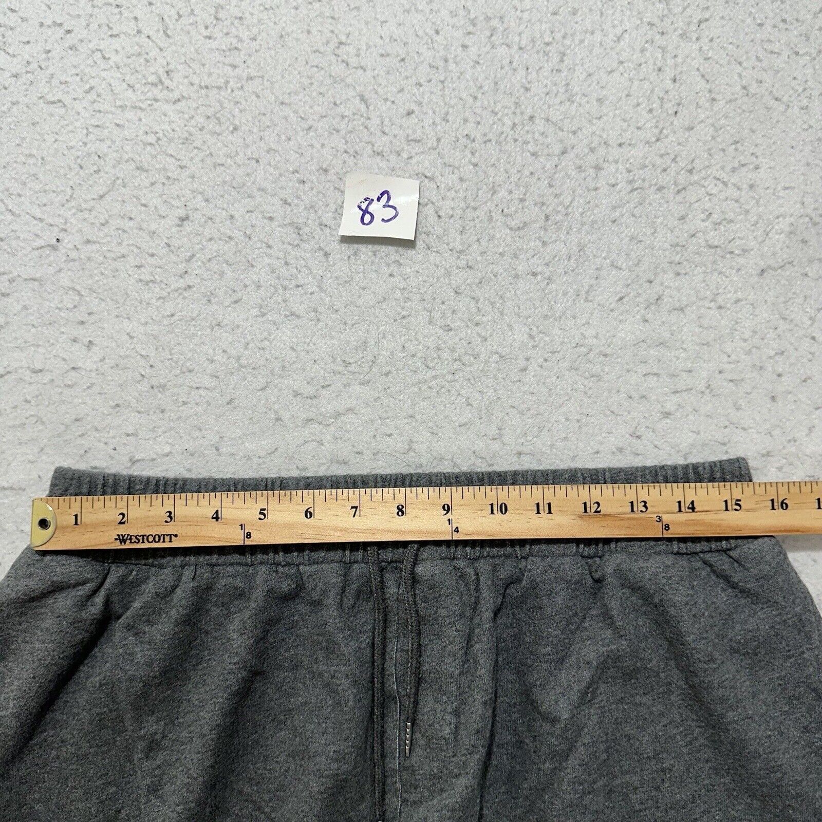 Shein Shein XXL Gray Sweat Shorts 4" Inseam High Waist Cotton Size 42" / US 20 - 8 Thumbnail