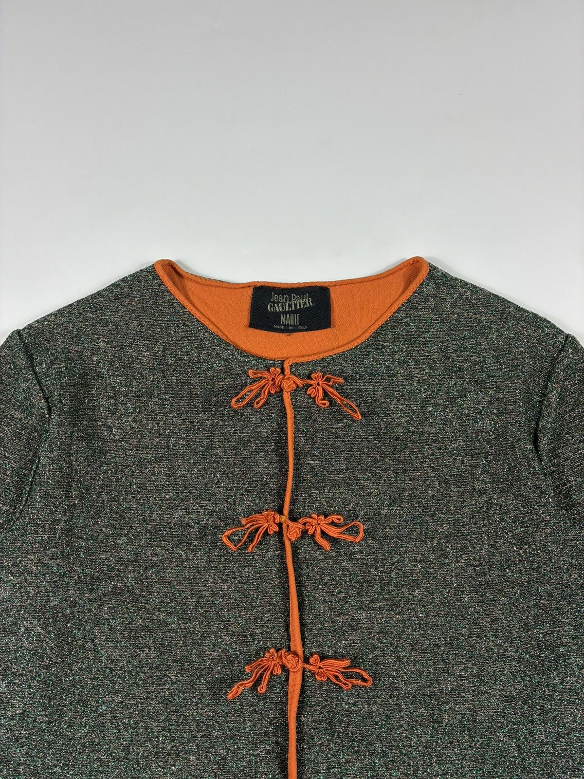 Jean Paul Gaultier Vintage Jean Paul Gaultier Chinese Tang-Style Cardigan Size XS / US 0-2 / IT 36-38 - 2 Thumbnail