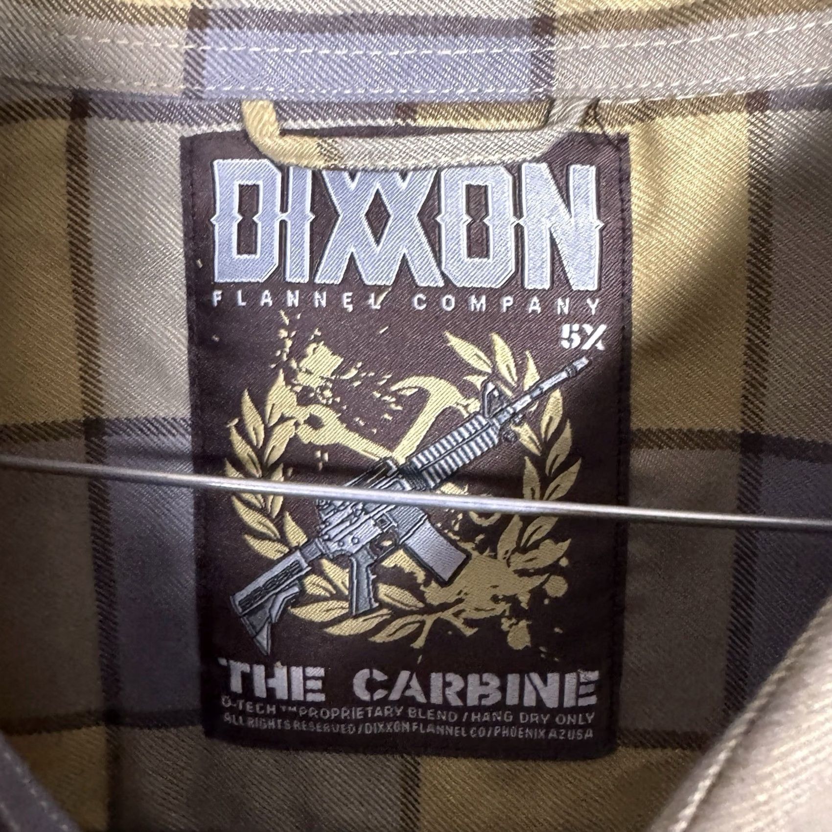 Vintage Dixxon Flannel Shirt Mens 5XL XXXXXL The Carbine Buffalo Plaid New w/ Tags Size US XXL / EU 58 / 5 - 4 Thumbnail