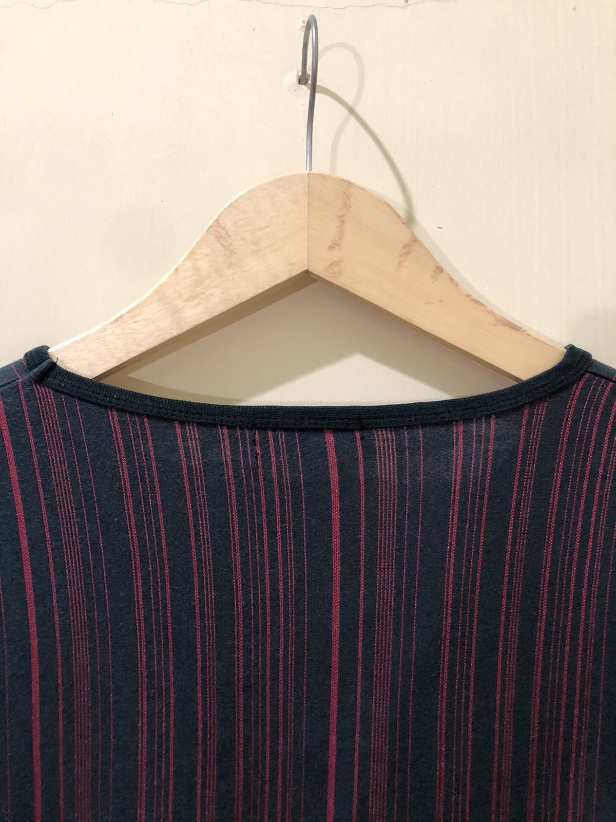 semanticdesign Semantic Design Slim Fit Long Sleeve Stripes Japanese Style Size L / US 10 / IT 46 - 9 Thumbnail