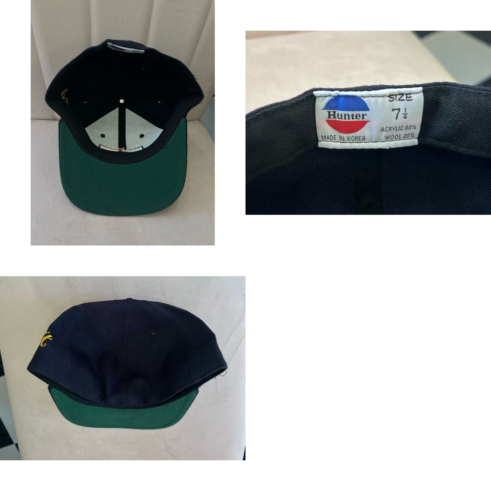 Vintage VINTAGE Tommy Sports Baseball Cap Adult Size 7 1/4 Navy Embroidered Logo Deadstock NWT 90s Sports Hat Size ONE SIZE - 8 Thumbnail