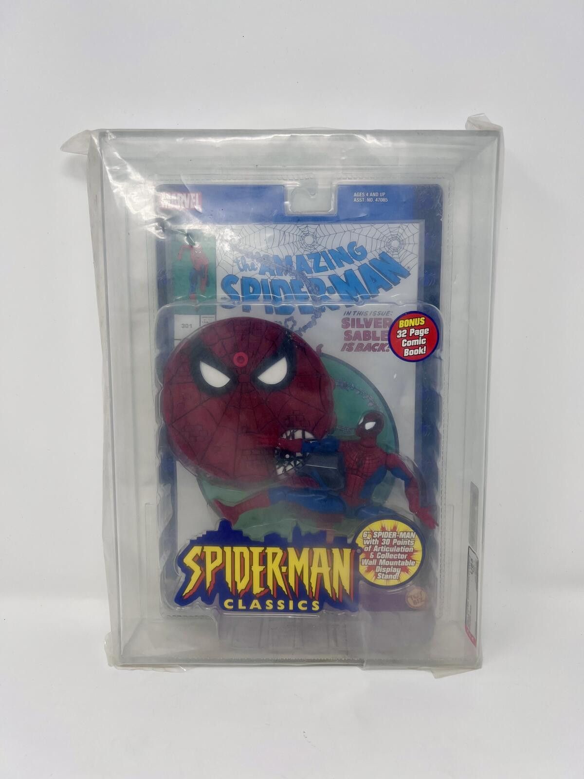 Marvel Comics Spider-Man AFA 85 NM+ 2001 ToyBiz Classics Size ONE SIZE - 4 Thumbnail