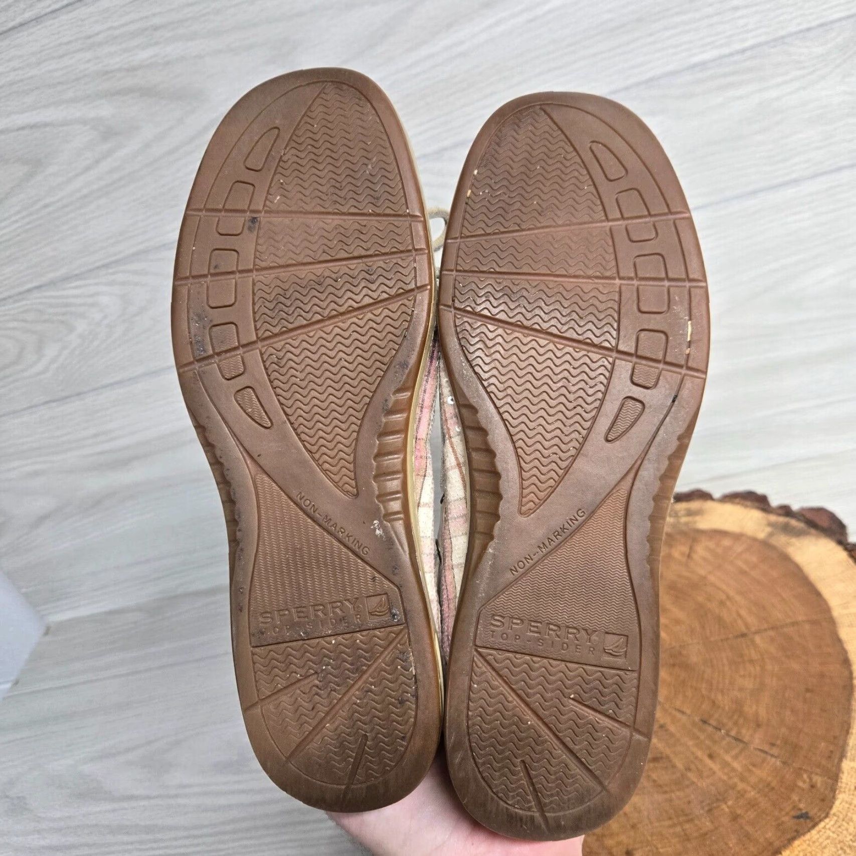 Sperry SPERRY Top Sider Angelfish Boat Shoes Slip On Brown Adult Women 10M Classic Nautical Size L / US 10 / IT 46 - 6 Thumbnail