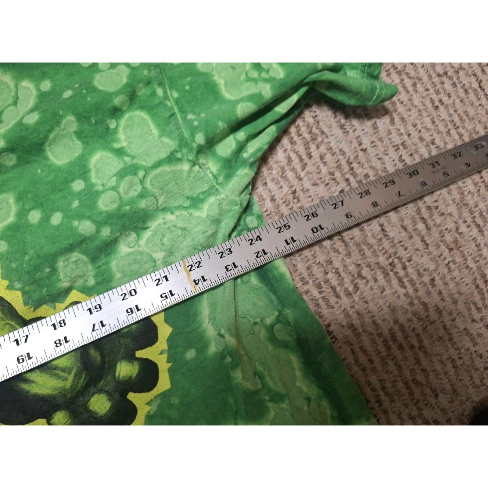 Vintage VINTAGE Marvel Incredible Hulk 2003 Y2K Shirt Tie Dye XL Cartoon Tv Movie Men T-Shirt Green Size US XL / EU 56 / 4 - 4 Thumbnail