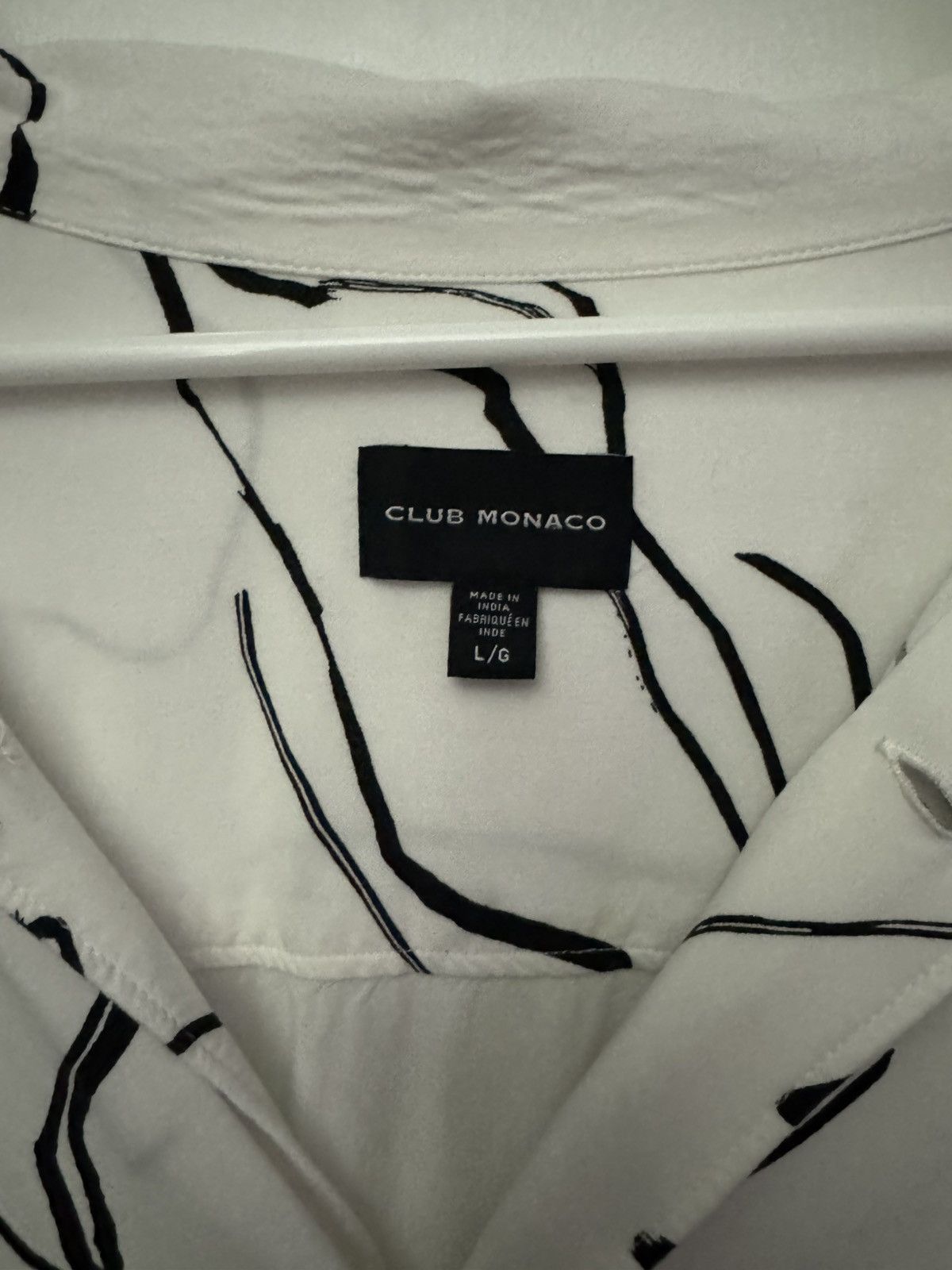 Club Monaco Club Monaco Button Up Light Shirt Size US L / EU 52-54 / 3 - 2 Thumbnail