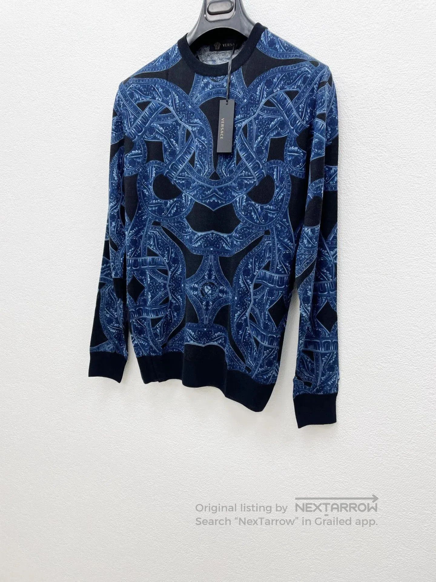 Versace VERSACE Wool Silk Sweater. Size US XS / EU 42 / 0 - 3 Thumbnail