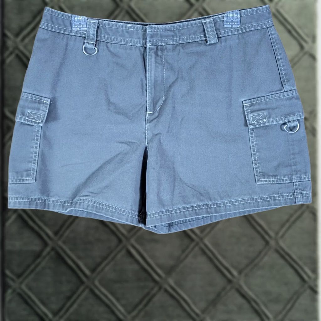 Dockers Dockers Cargo Shorts Womens Size M Gray Cotton Blend Size 32" / US 10 / IT 46 - 1 Thumbnail