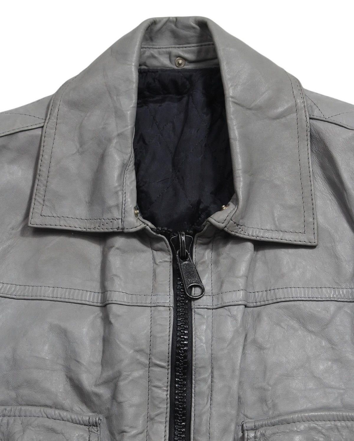 Vintage 1990S MICHEL CORBIER LEATHER JACKET Size US S / EU 44-46 / 1 - 3 Thumbnail