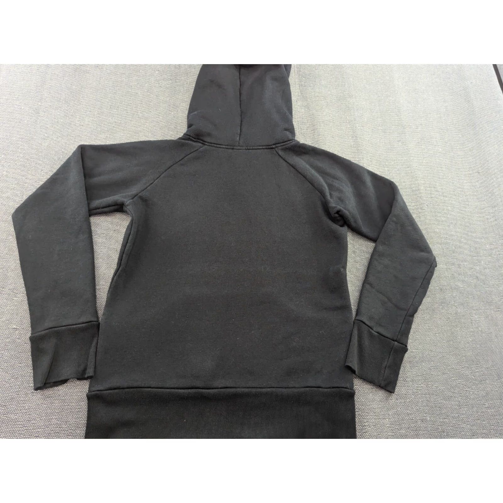 Vintage VINTAGE Emily The Strange Cat Hoody Womens Small AOP Sweatshirt Ladies Pullover Hoodie Black 2007 Cats Mens? Womens? Size M / US 6-8 / IT 42-44 - 2 Thumbnail