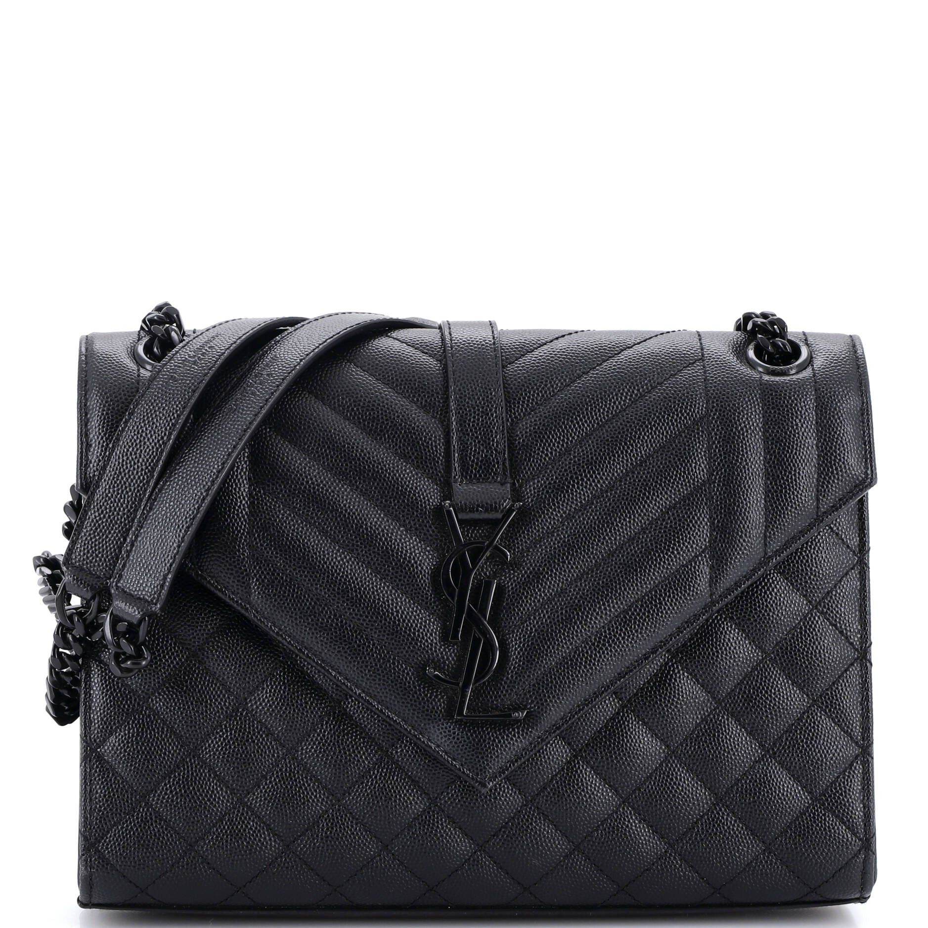Saint Laurent Paris Classic Monogram Envelope Satchel Size ONE SIZE - 1 Thumbnail