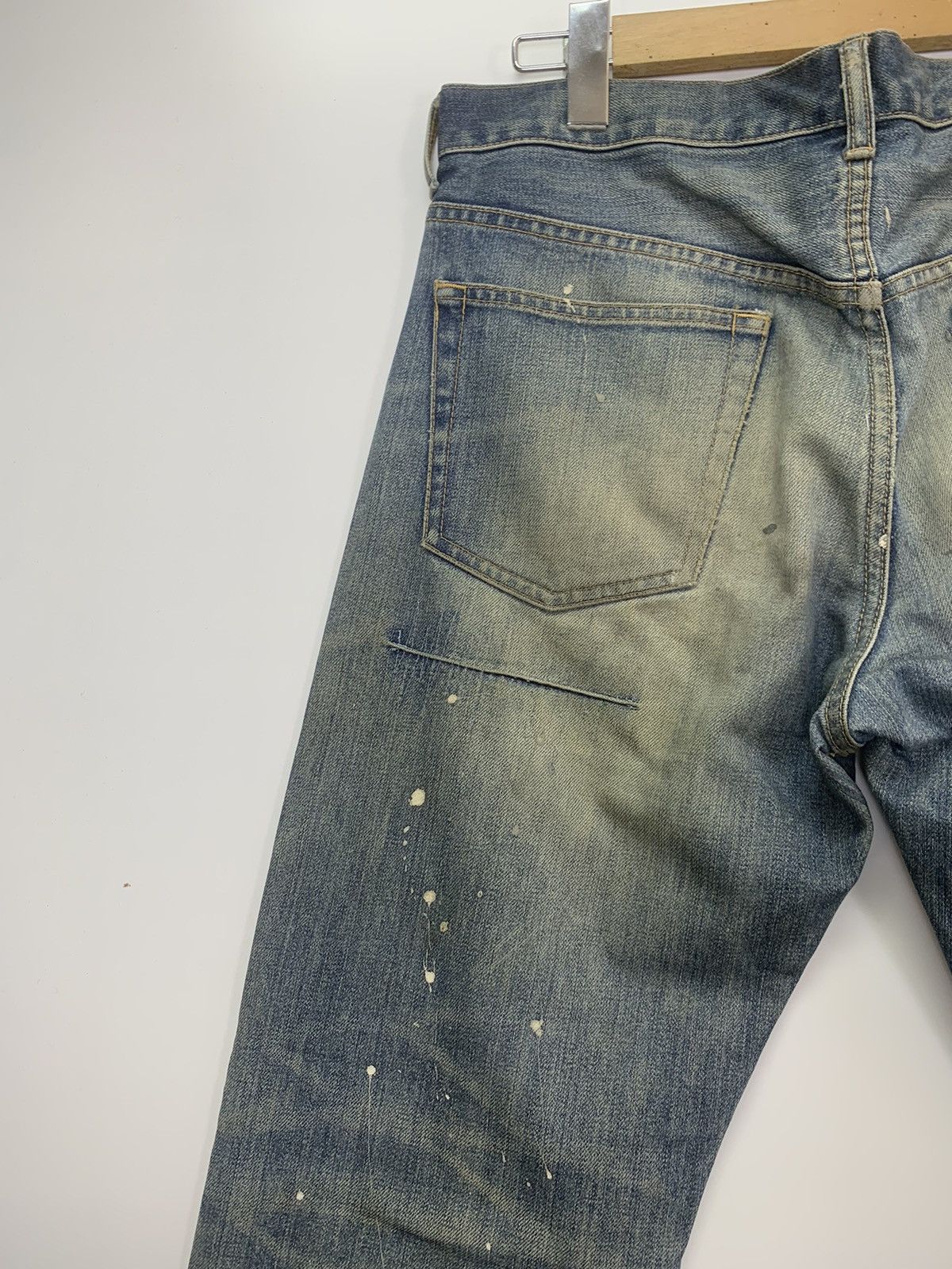 Takeo Kikuchi × Vintage Vintage Takeo Kikuchi distressed denim Size US 44 / EU 60 - 11 Thumbnail