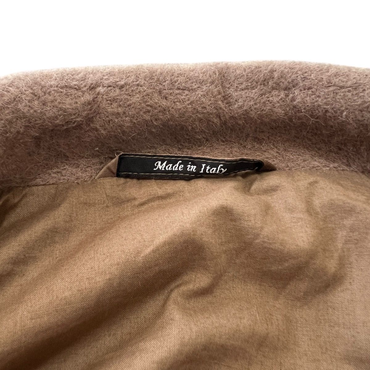 Maison Margiela MAISON MARGIELA ④ Alpaca Double-Breasted Wool Coat Size XS / US 0-2 / IT 36-38 - 5 Thumbnail