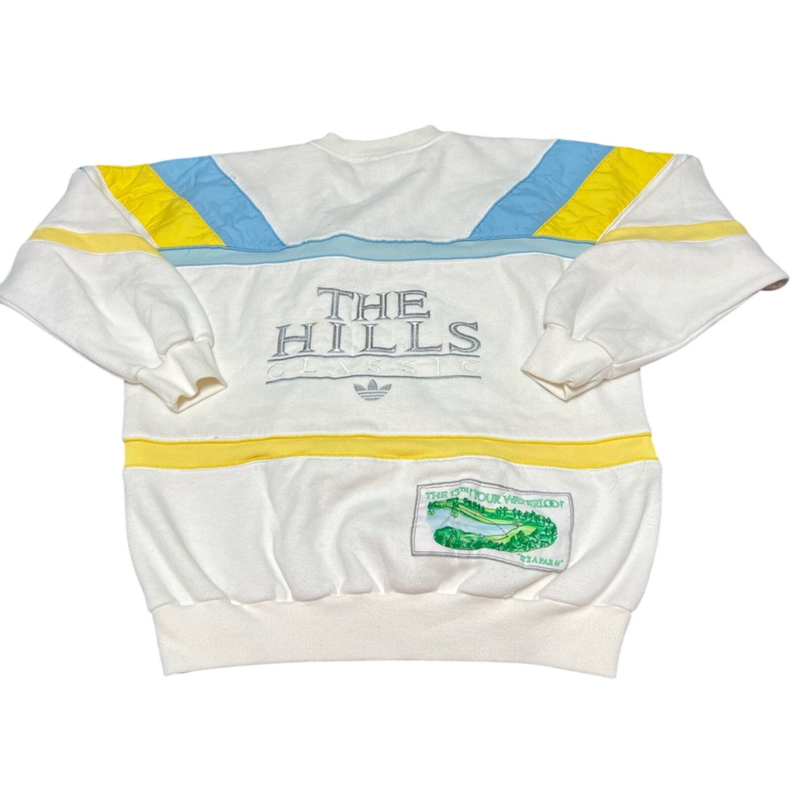 Adidas Adidas The Hills VTG 80's Golf Sweatshirt L Rare OG Beiber Size US L / EU 52-54 / 3 - 2 Thumbnail