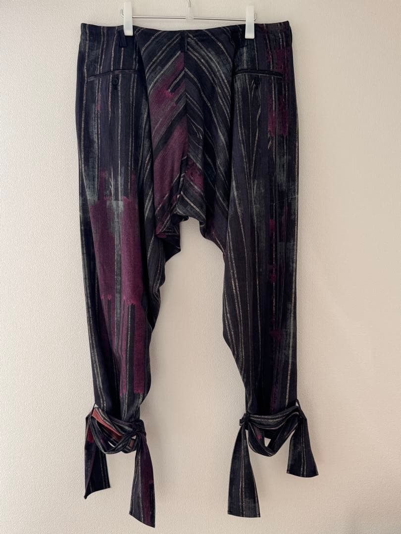 Yohji Yamamoto yohji yamamoto POUR HOMME/23AW Collection Draped Pants Size US 40 / EU 56 - 3 Thumbnail