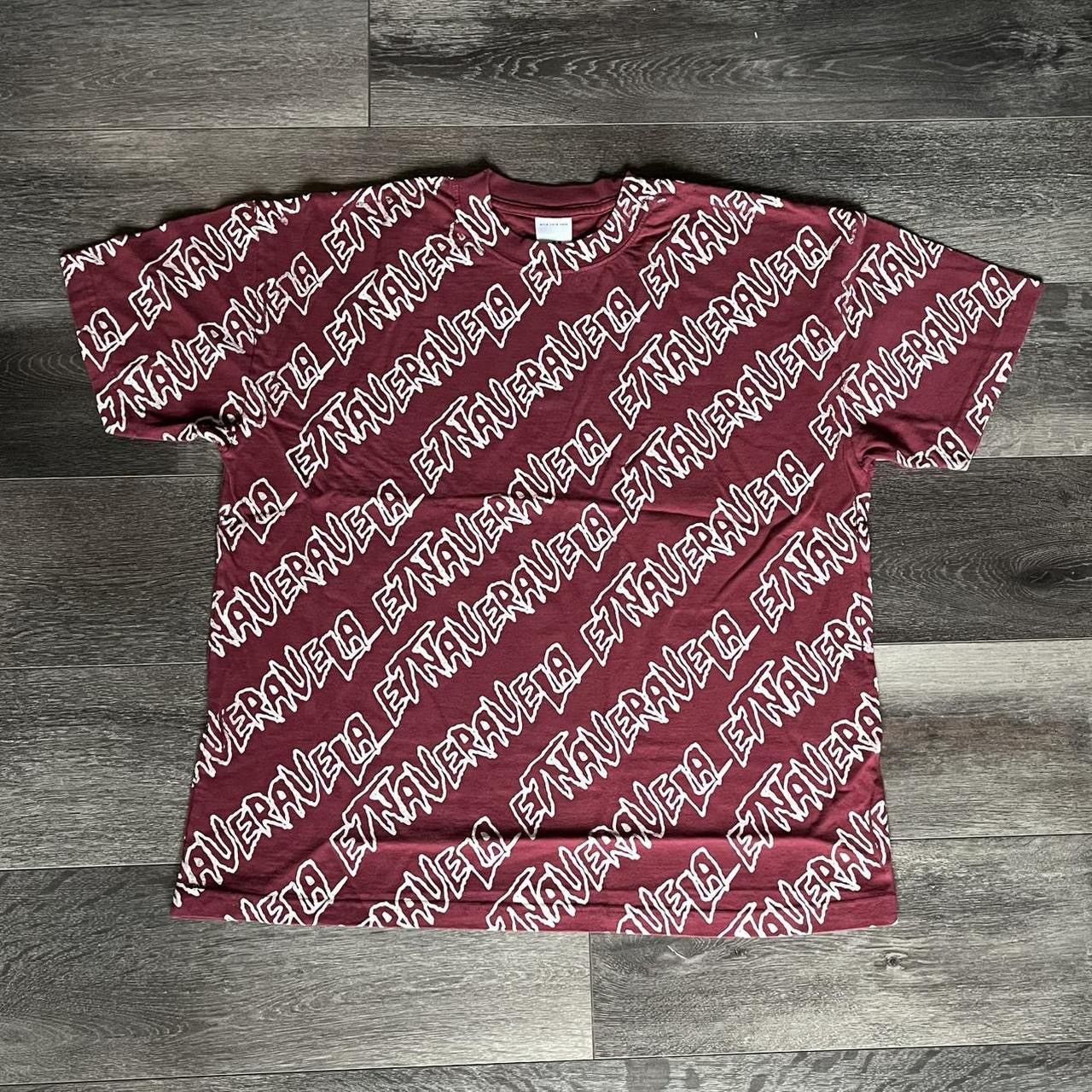 Other Fakemink Etna Vera Vela All Over Print S/S Burgundy T Shirt Size US L / EU 52-54 / 3 - 1 Thumbnail