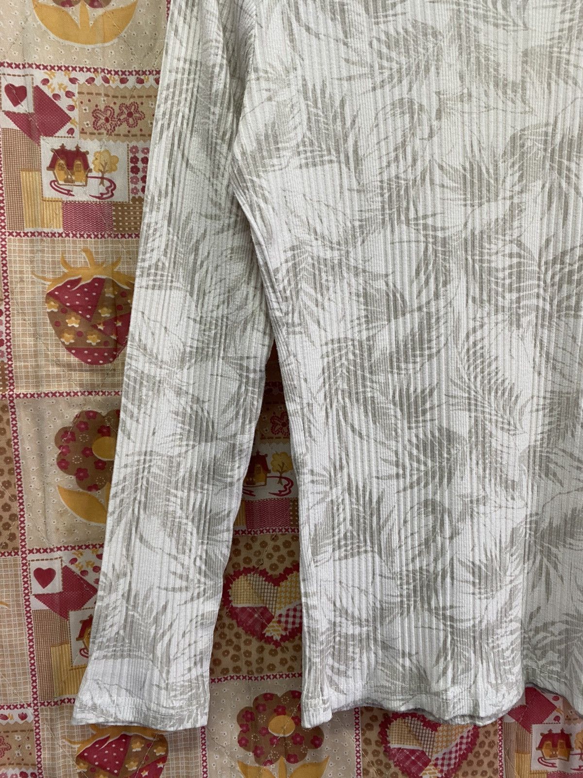 Japanese Brand × semanticdesign Japanese Semantic Design Leaf V Neck Slim Fit Long Sleeve Size US M / EU 48-50 / 2 - 3 Thumbnail
