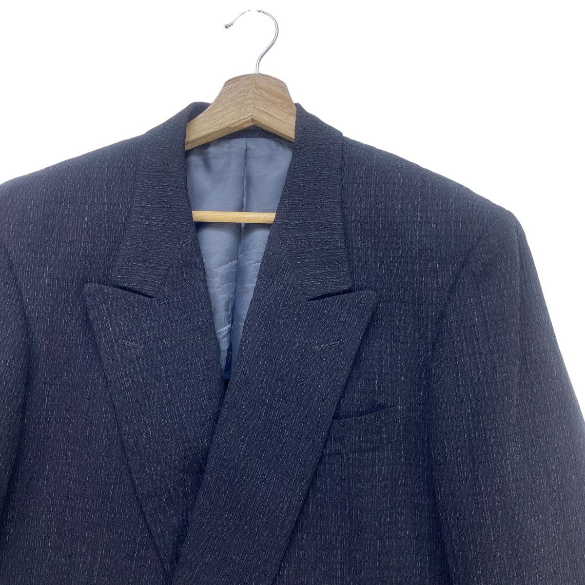 Lanvin Lanvin Classic Tencel Lyocell Fabric Blazer Formal Shirting Size US S / EU 44-46 / 1 - 6 Thumbnail