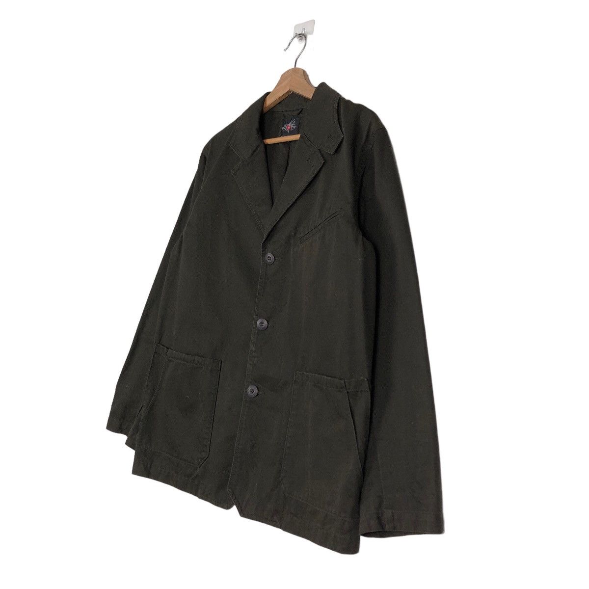 Japanese Brand 🔥Chore Jacket Punk Design Capo Di Pazzo Biker Racer Wear Size US M / EU 48-50 / 2 - 2 Thumbnail