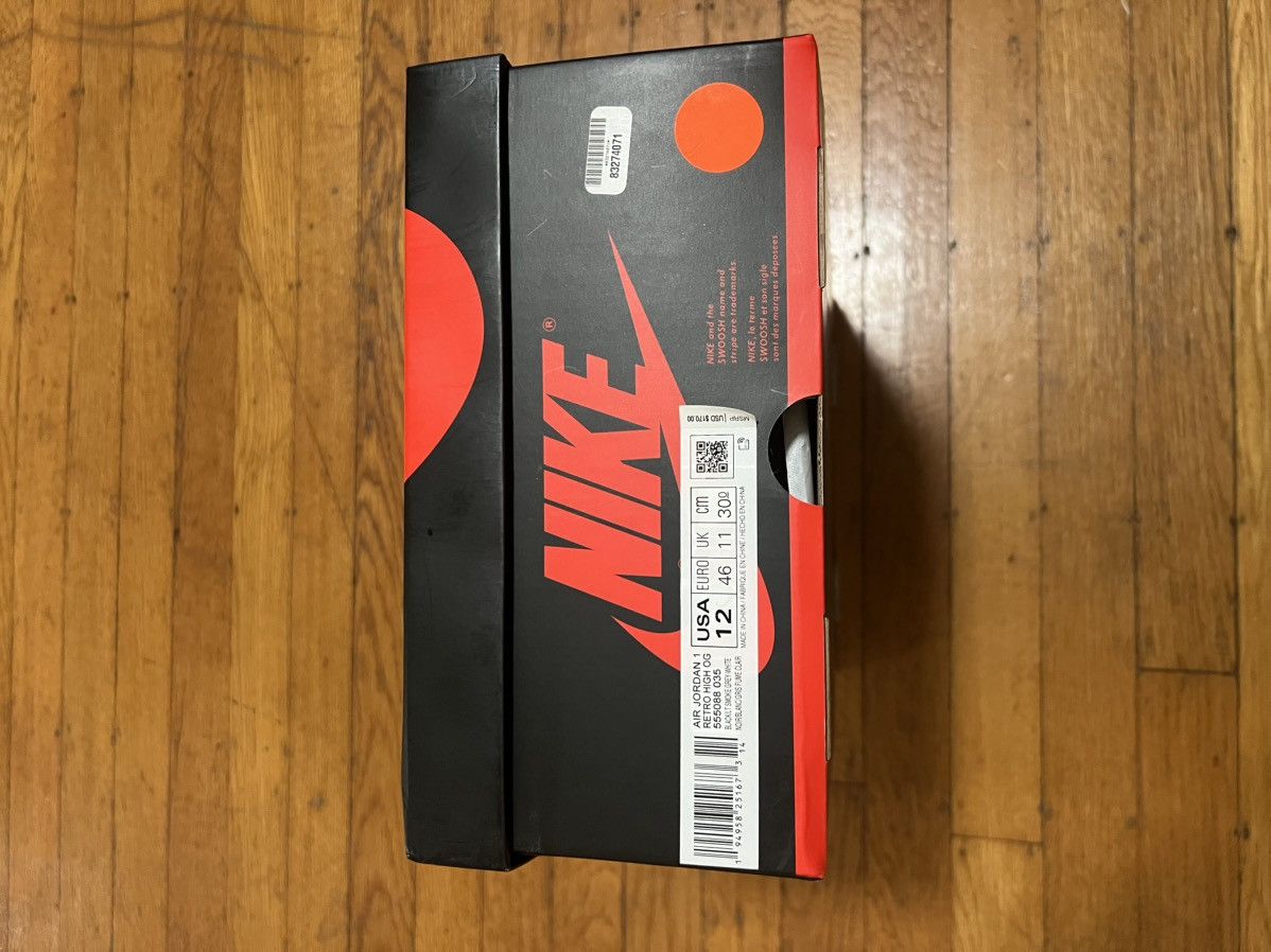 Jordan Brand × Nike Air Jordan 1 Retro Jogh OG ‘Shadow 2.0’ Size US 12 / EU 45 - 8 Thumbnail
