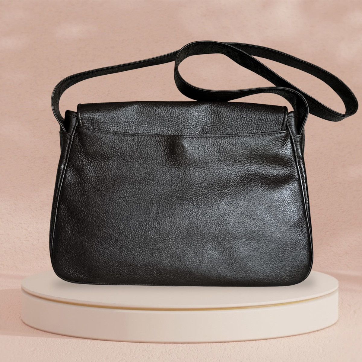 Longchamp Longchamp brown Leather Messenger crossbody Bag 90s vintage Size ONE SIZE - 4 Thumbnail