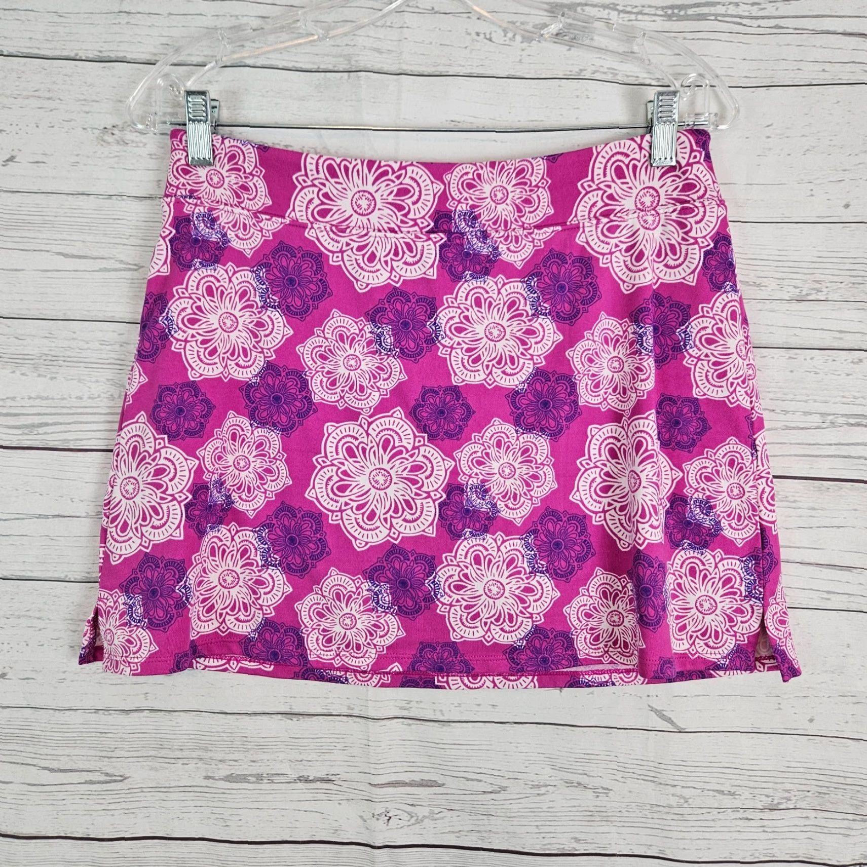Pinko Tranquility Skort Womens Small Pink Purple Pull On Athletic Activewear Size ONE SIZE - 2 Thumbnail