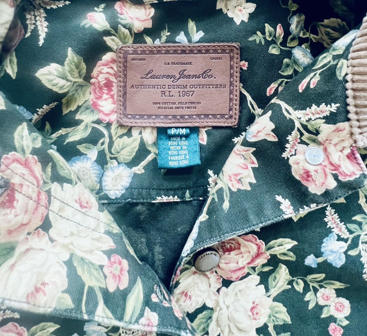 Polo Ralph Lauren VINTAGE 90s RALPH LAUREN JEANS Floral Jacket Country Barn Size M / US 6-8 / IT 42-44 - 8 Thumbnail