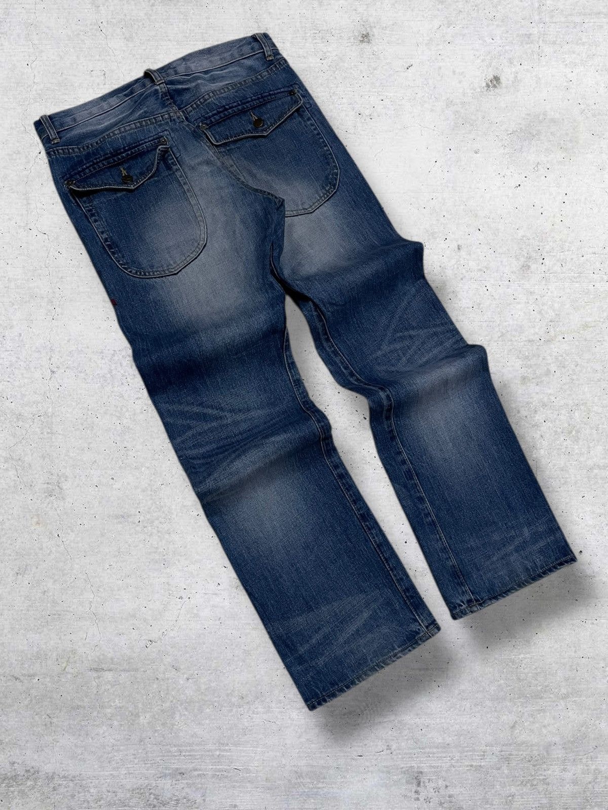 Takeo Kikuchi VINTAGE TAKEO KIKUCHI ARCHIVE CLASSIC KOI CRAFTED DENIM Size US 32 / EU 48 - 11 Thumbnail