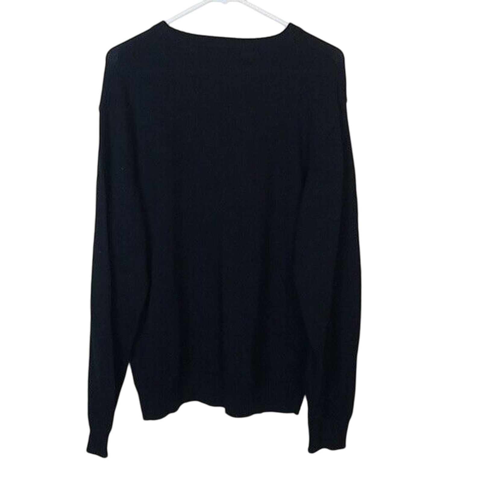 U.S. Polo Assn. US Polo Assn Sweater Mens L Black Pullover Crewneck Casual Size L / US 10 / IT 46 - 5 Thumbnail