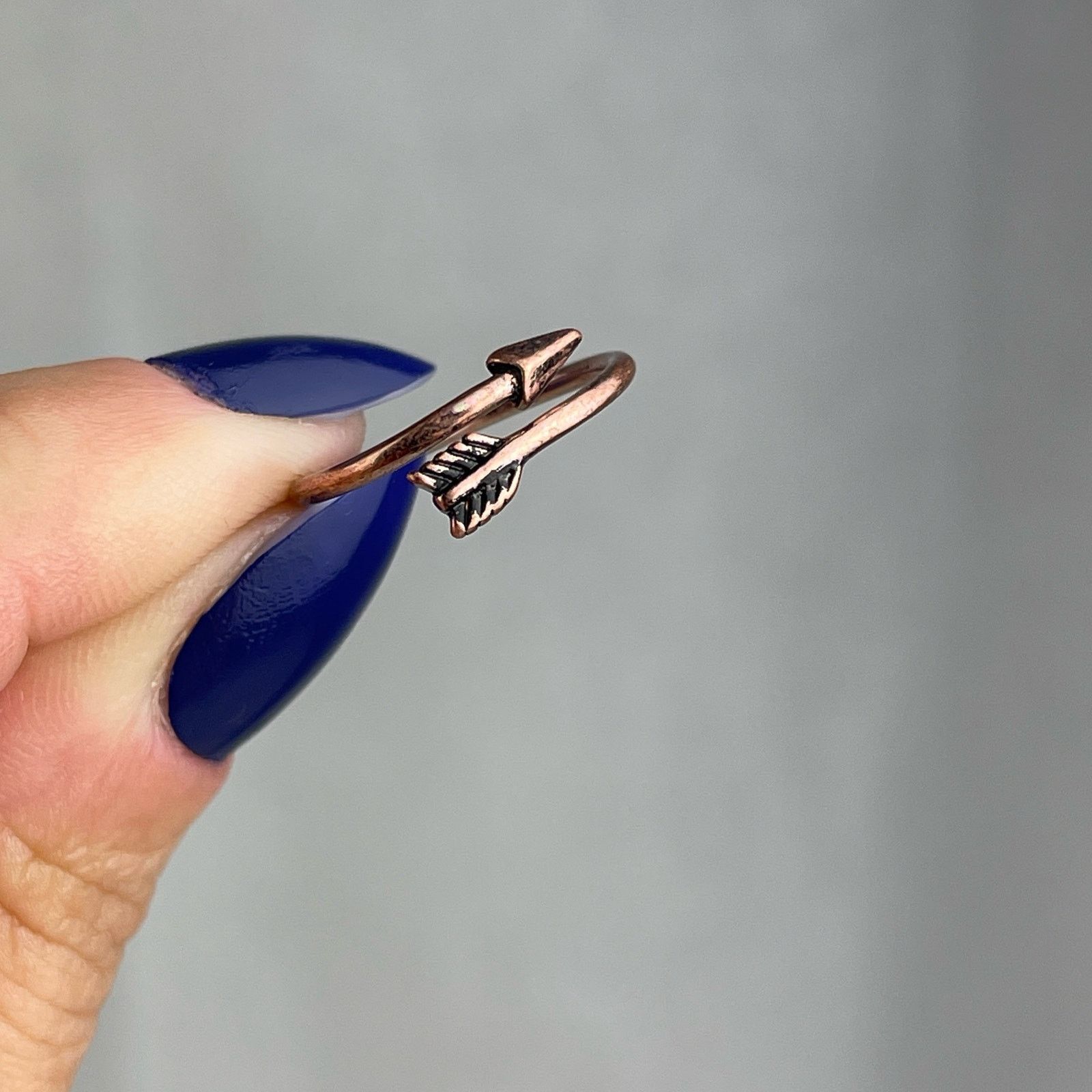 Other Dainty Copper Tone Arrow Shaped Wrap Ring Jewelry 5-5.5 NWOT Size ONE SIZE - 13 Thumbnail