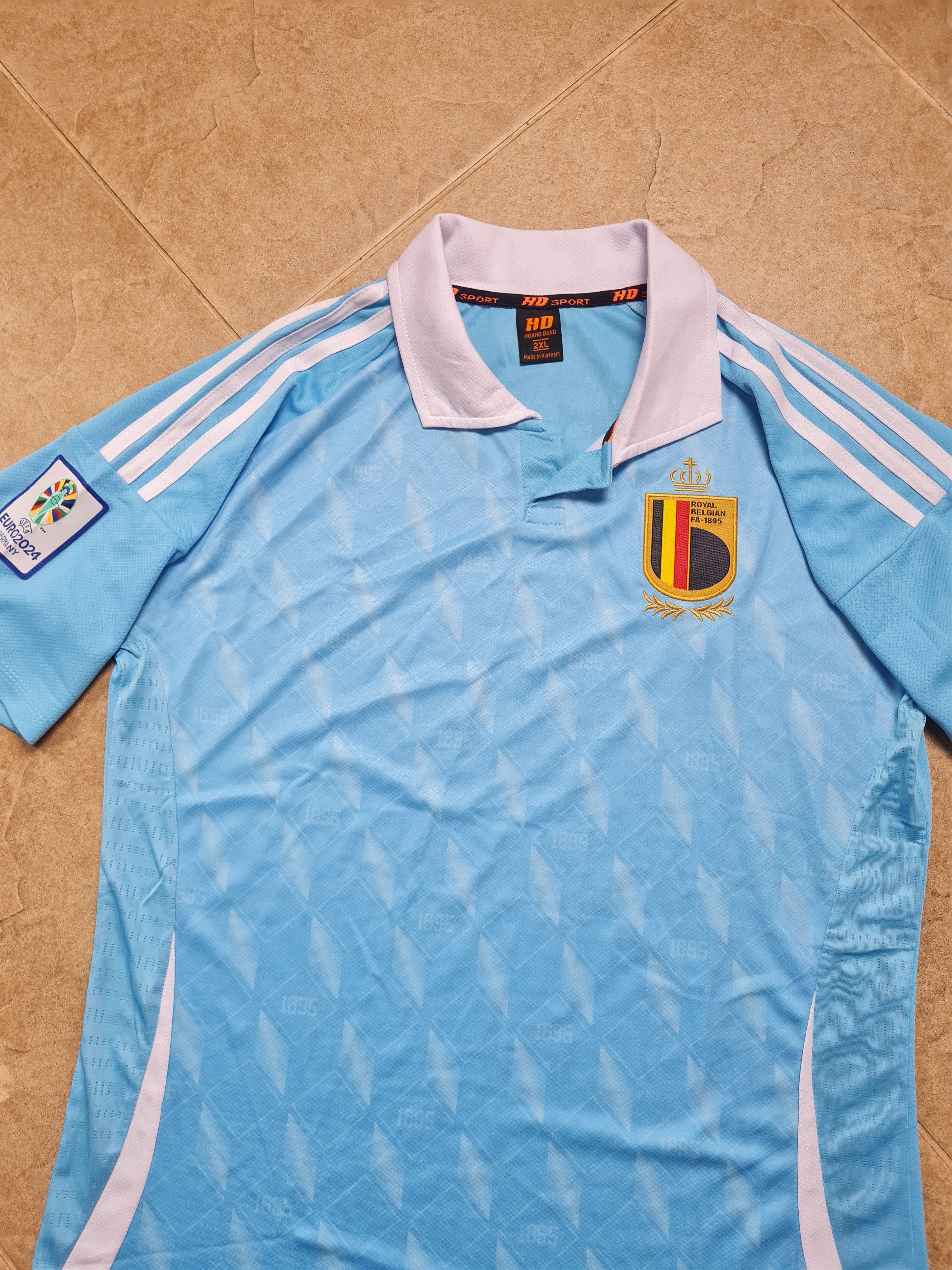 Other Belgium National Team Fan Jersey 1895 Pattern HD SPORT Size US M / EU 48-50 / 2 - 4 Thumbnail