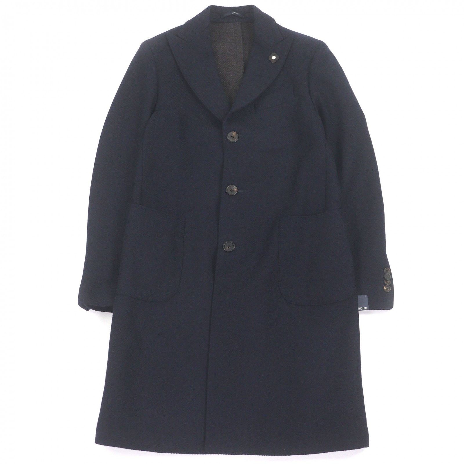Lardini Lardini Lardini Chester Wool Coat Textile Outerwear DUTY FREE for USA Size ONE SIZE - 1 Thumbnail