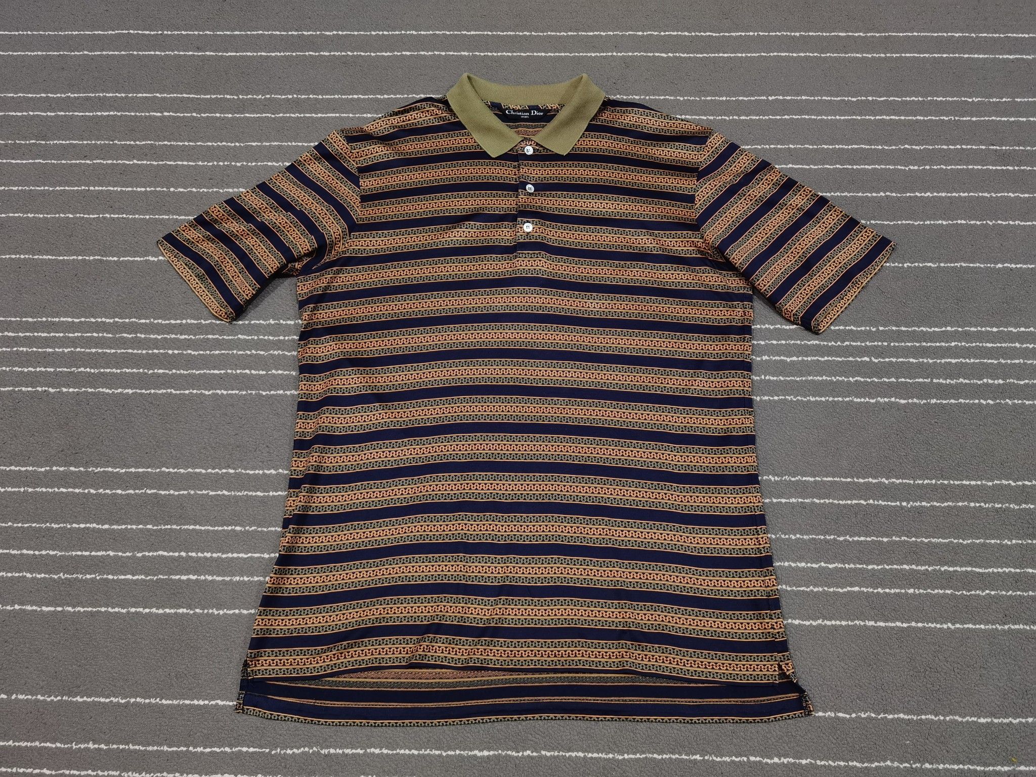 Christian Dior Monsieur Christian DIOR sport vintage Polo men L 1596 Size US L / EU 52-54 / 3 - 3 Thumbnail