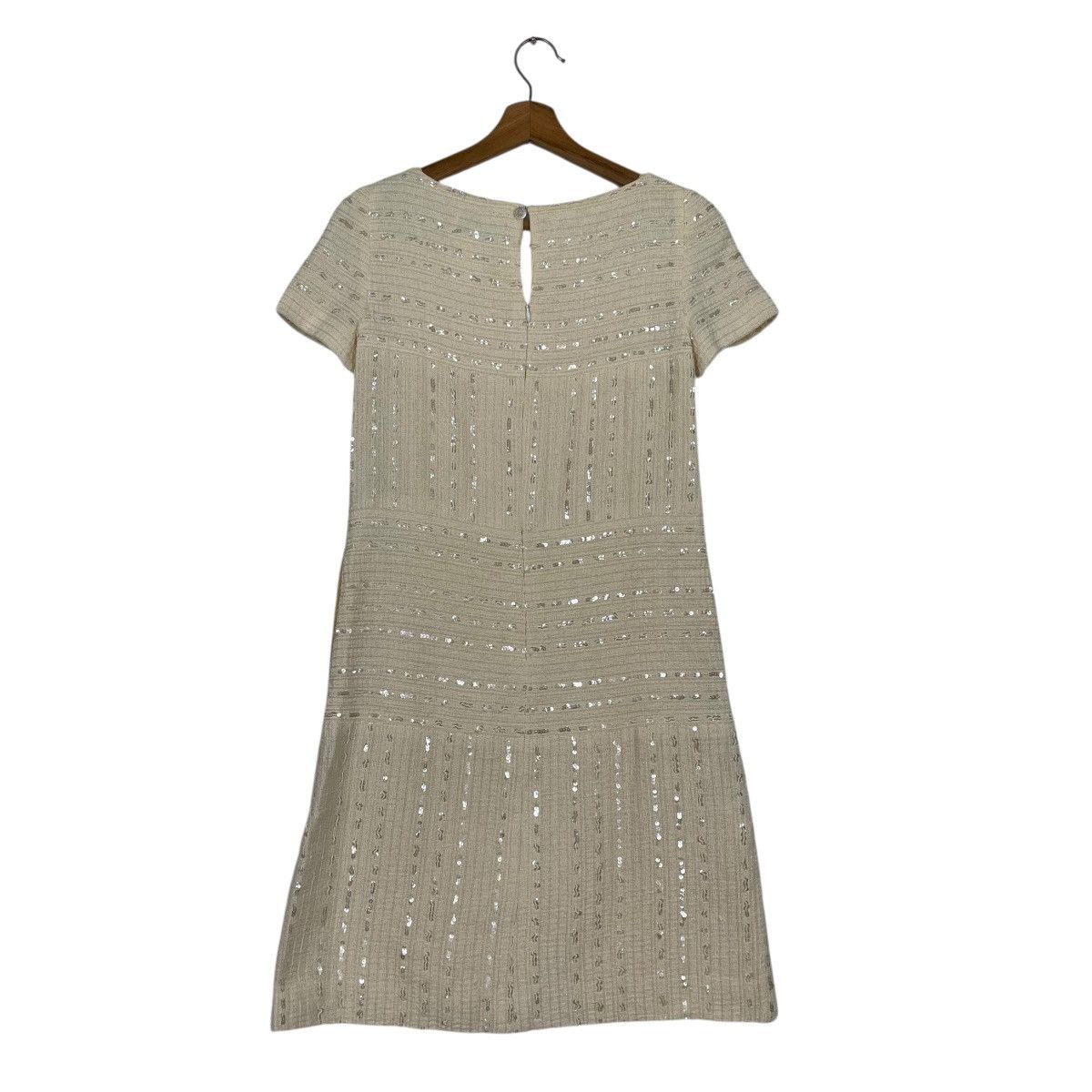 Chanel Vintage Chanel Identification Tweed Sequin One-Piece Dress Size XS / US 0-2 / IT 36-38 - 11 Thumbnail