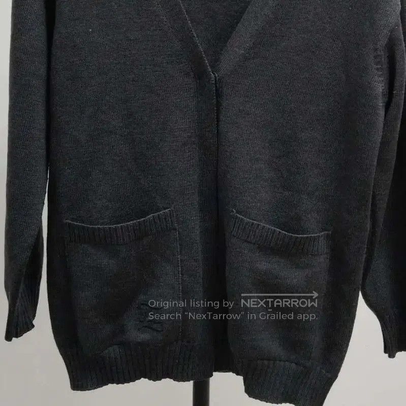 Fendi Fendi Women's Gray Wool Long Sleeve Cardigan . Size M / US 6-8 / IT 42-44 - 5 Thumbnail