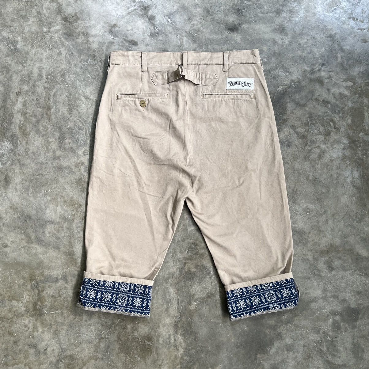 Wrangler Vintage Wrangler Buckle Back Cropped Pants Size US 33 - 2 Thumbnail