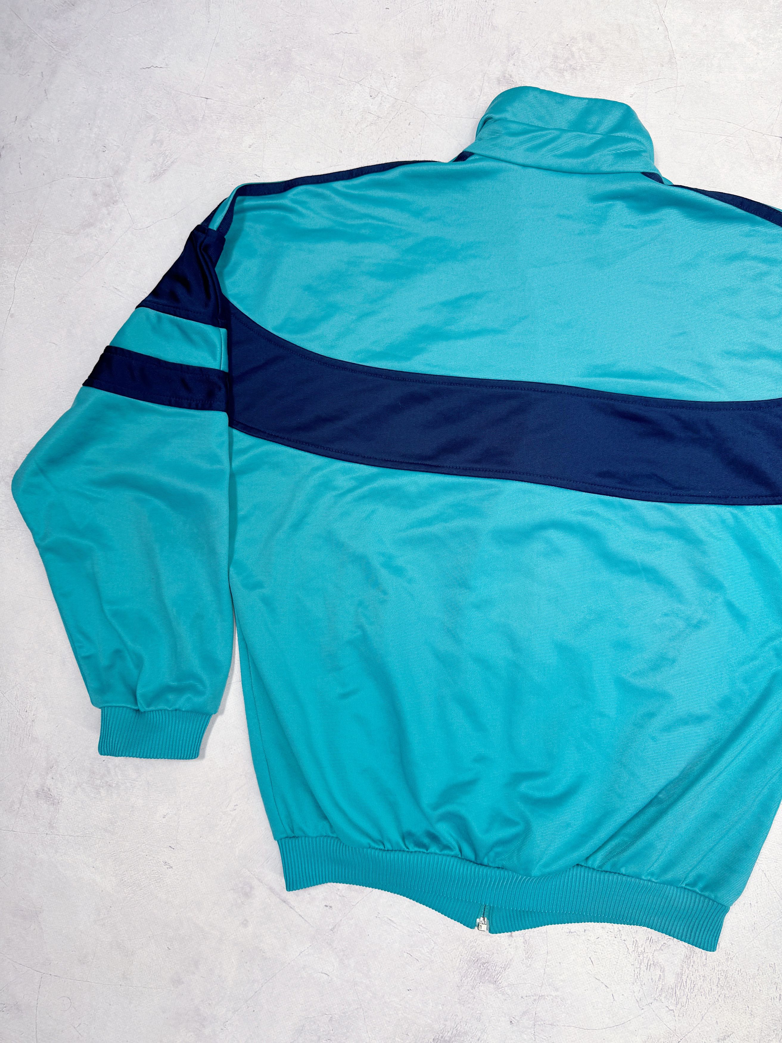 Adidas × Vintage Vintage Adidas Track Jacket SINGAPORE Aquamarine Blue Size US M / EU 48-50 / 2 - 20 Thumbnail