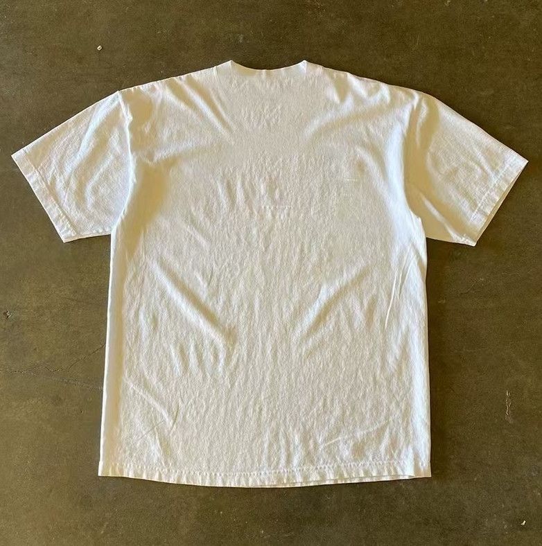 Vintage Street fashion cool print white retro t-shirt Size US L / EU 52-54 / 3 - 2 Thumbnail