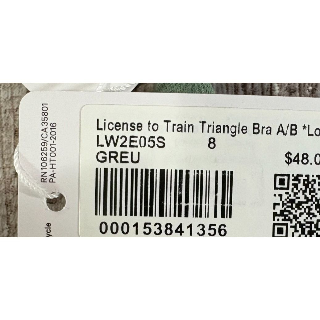 Lululemon Lululemon License to Train Triangle Bra A/B logo sz 8 color Size M / US 6-8 / IT 42-44 - 8 Thumbnail