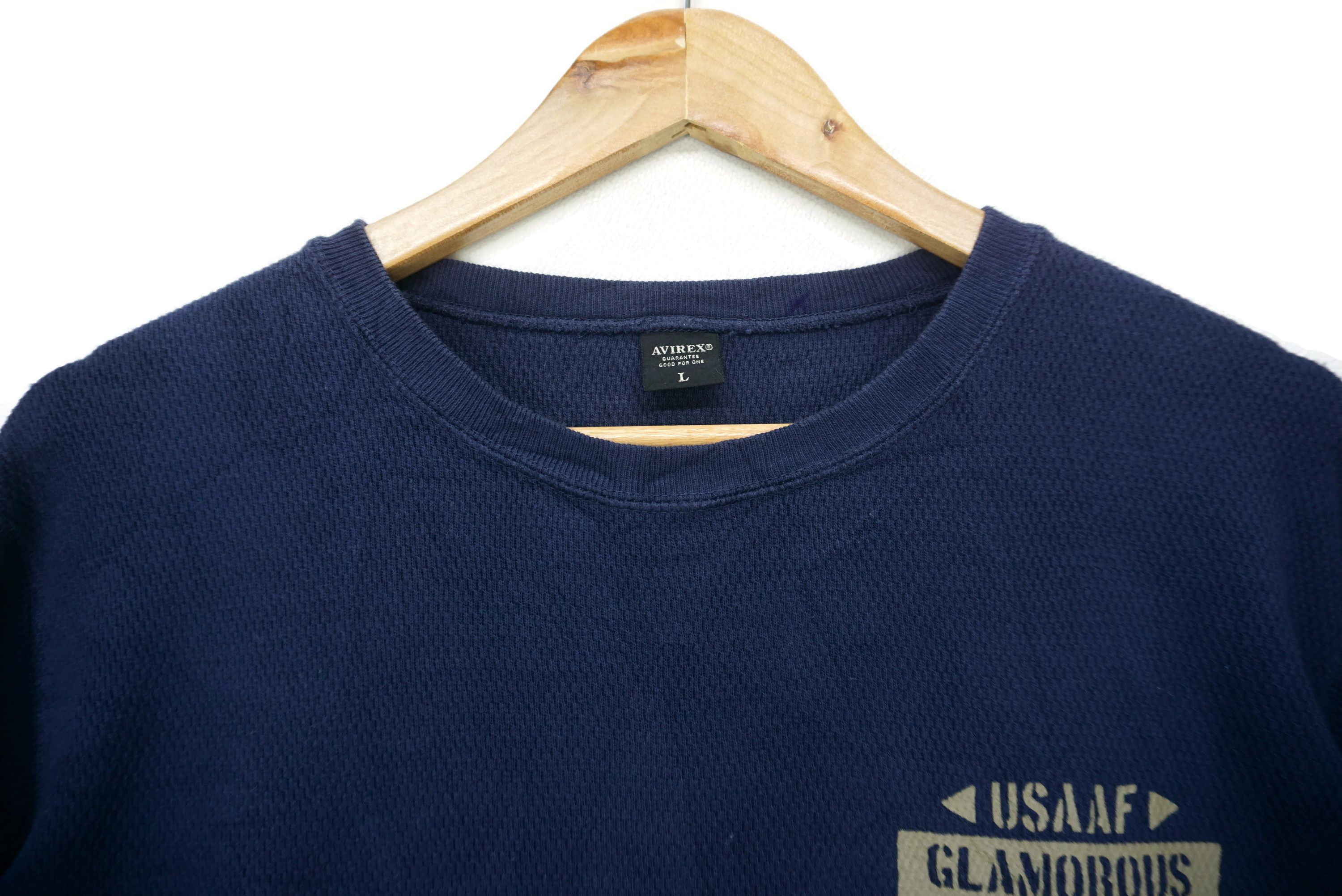 Avirex Avirex Tee Mfg USAAF Glamorous Glennis Mach Buster Shirt Size US L / EU 52-54 / 3 - 3 Thumbnail